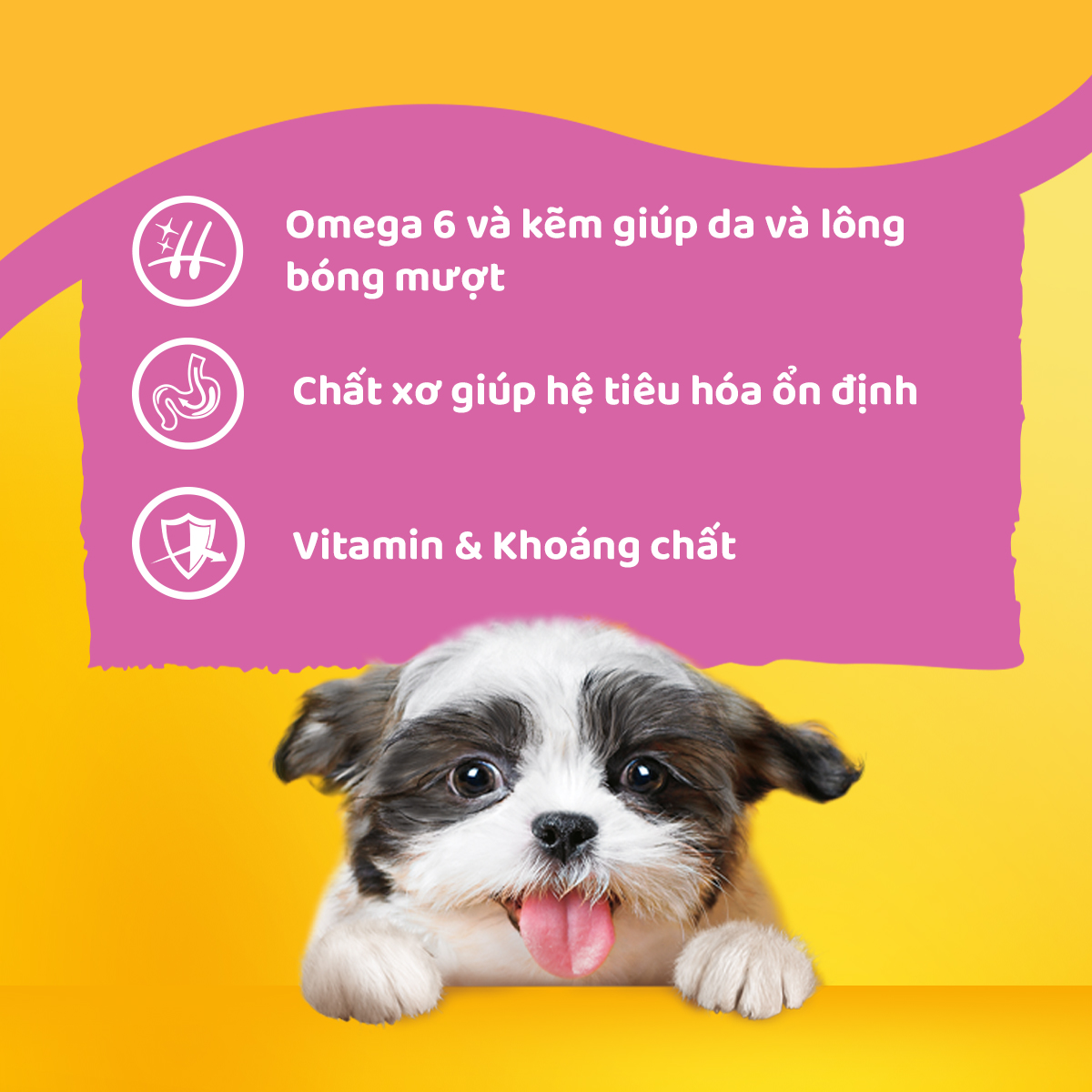 [Quà tặng] Thức ăn chó con dạng sốt Pedigree vị gà rau củ 130g