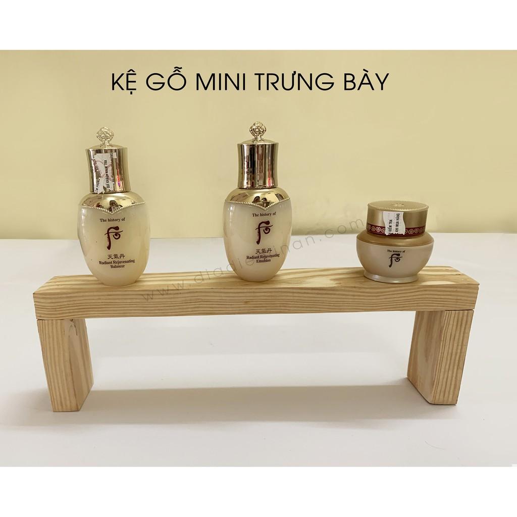 Kệ gỗ mini trưng bày