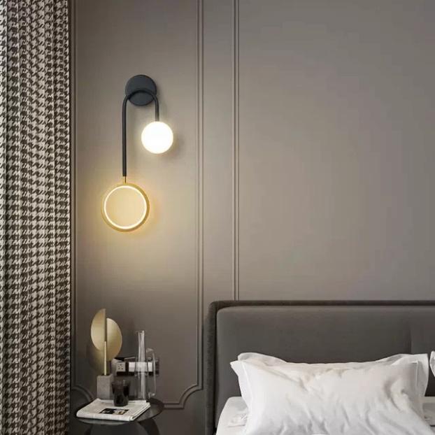 Đèn LED gắn tường phòng ngủ,đèn decor phòng tiếp khách .Bảo hành 12 tháng DT