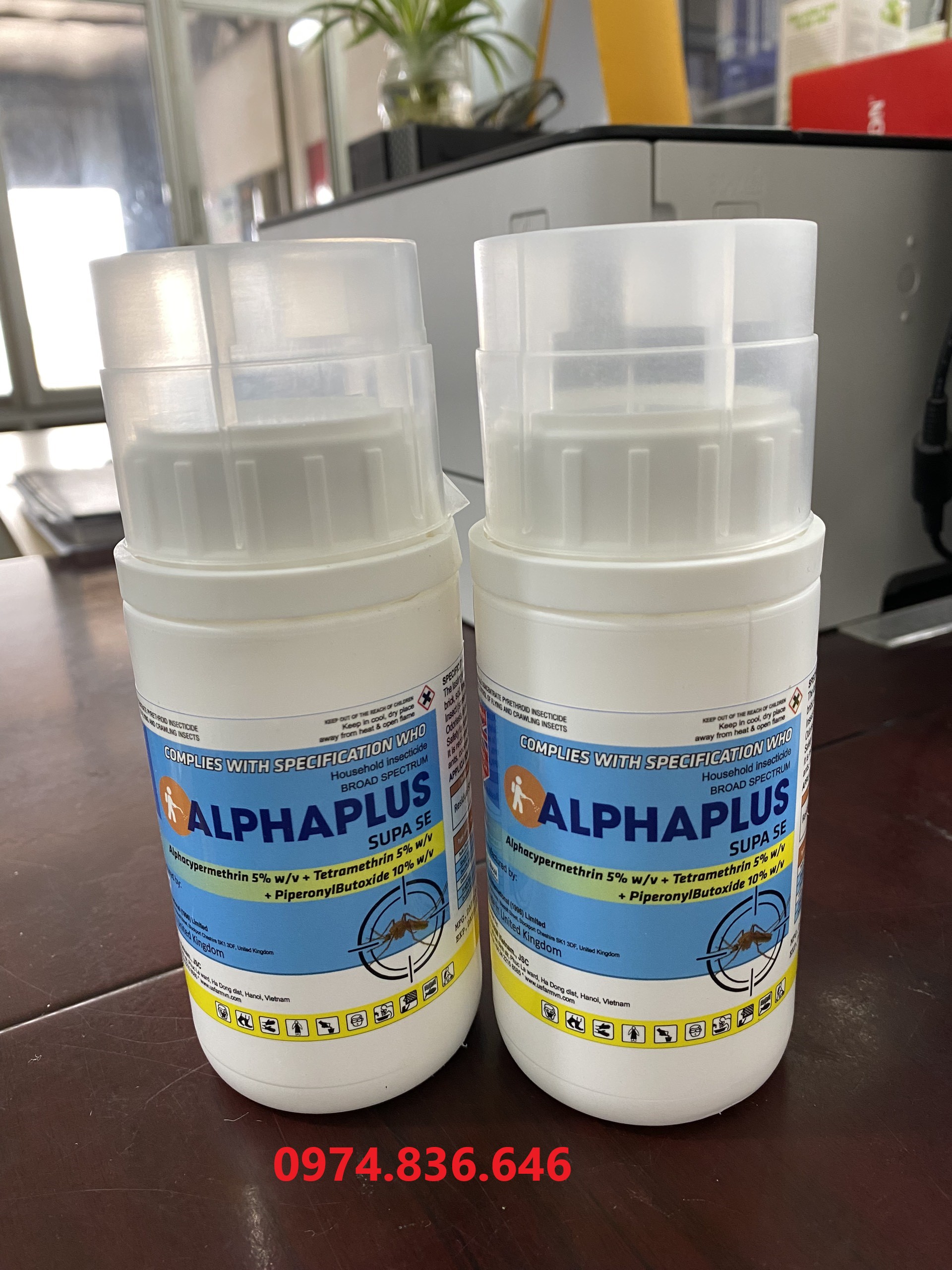 Thuốc Diệt Muỗi ALPHAPLUS SUPA SE 250ML