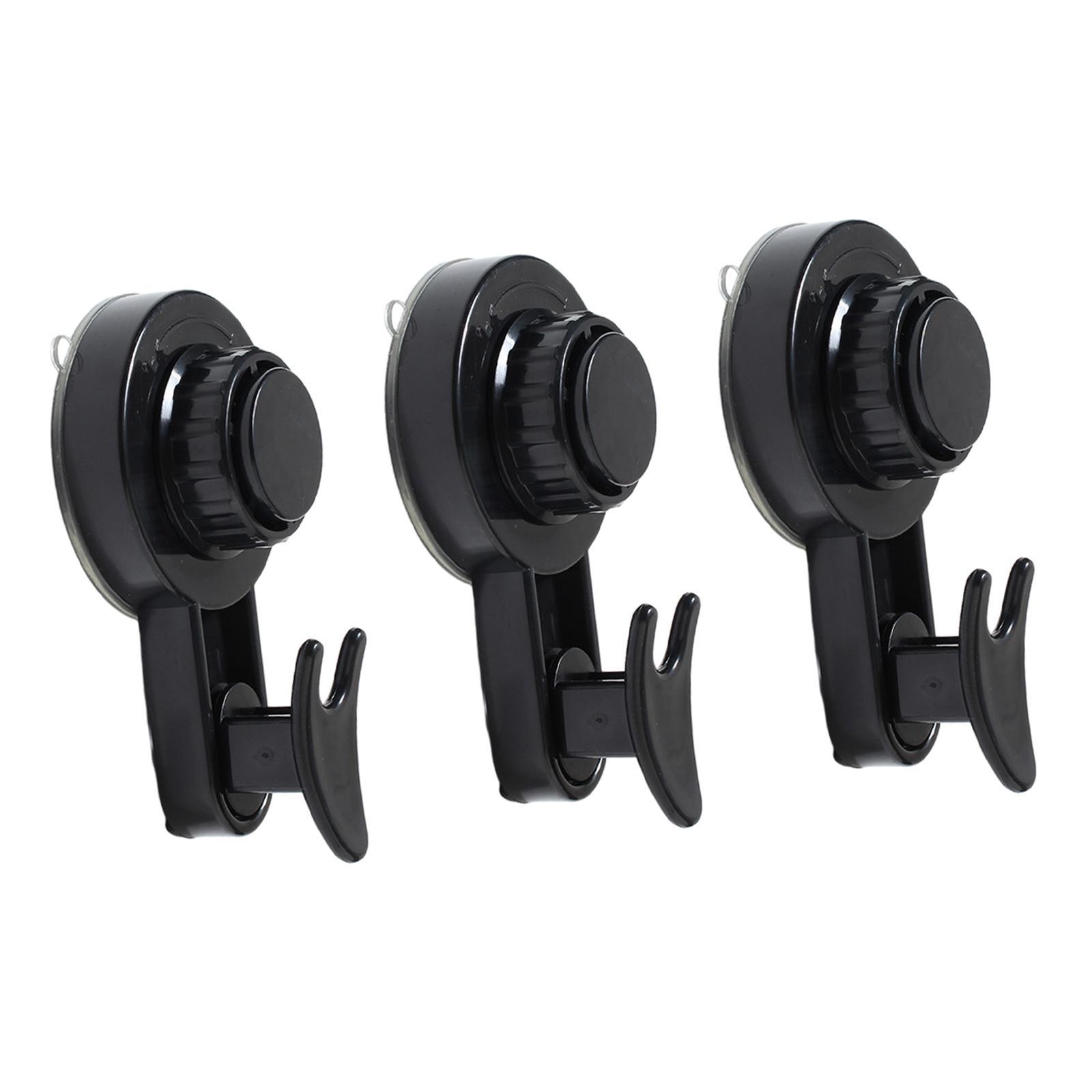 Suction Hooks Bath Towel Hooks Bath Robe Hook Holder Portable Powerful Vacuum Suction Cup Hooks Suction Hanger for Farmhouse