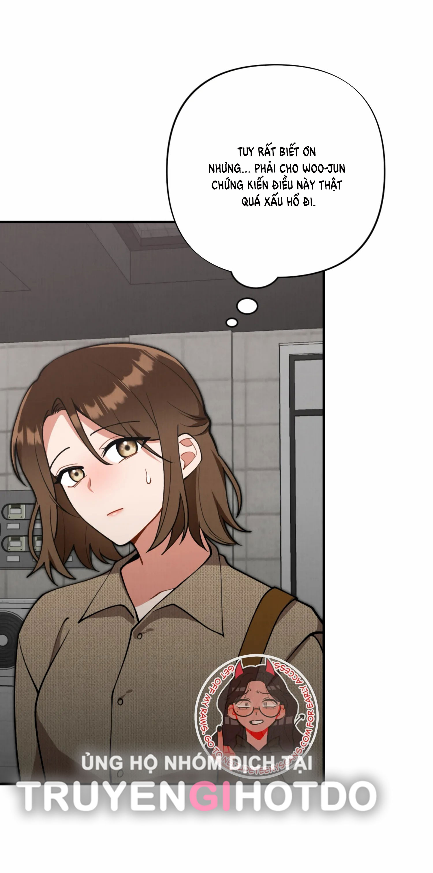 [18+] bạn của em trai không thể to như vậy! chapter 6.1 15