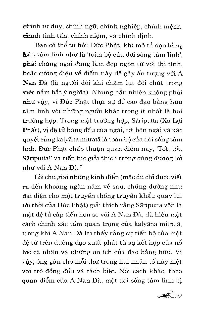 Đạo Phật Và Đạo Bằng Hữu