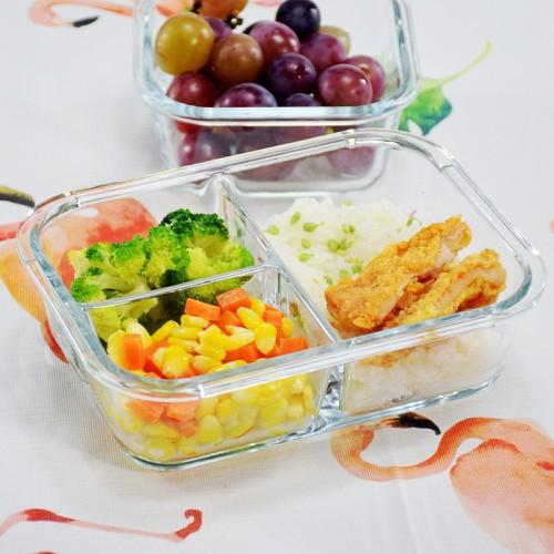 Hộp cơm thủy tinh 1 ngăn, 2 ngăn
