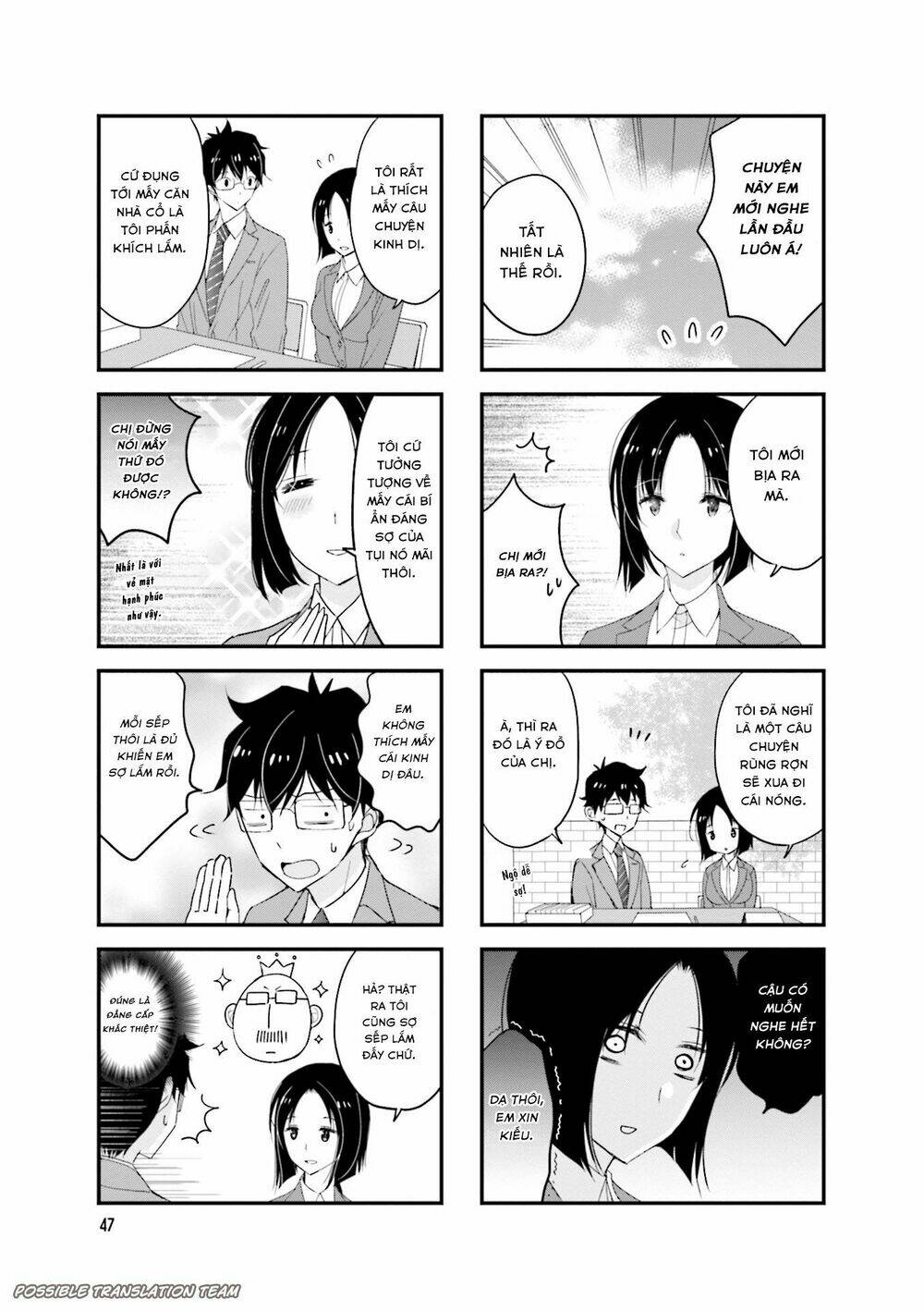 senpai nhỏ nhắn của tôi rất dễ thương chapter 21 7