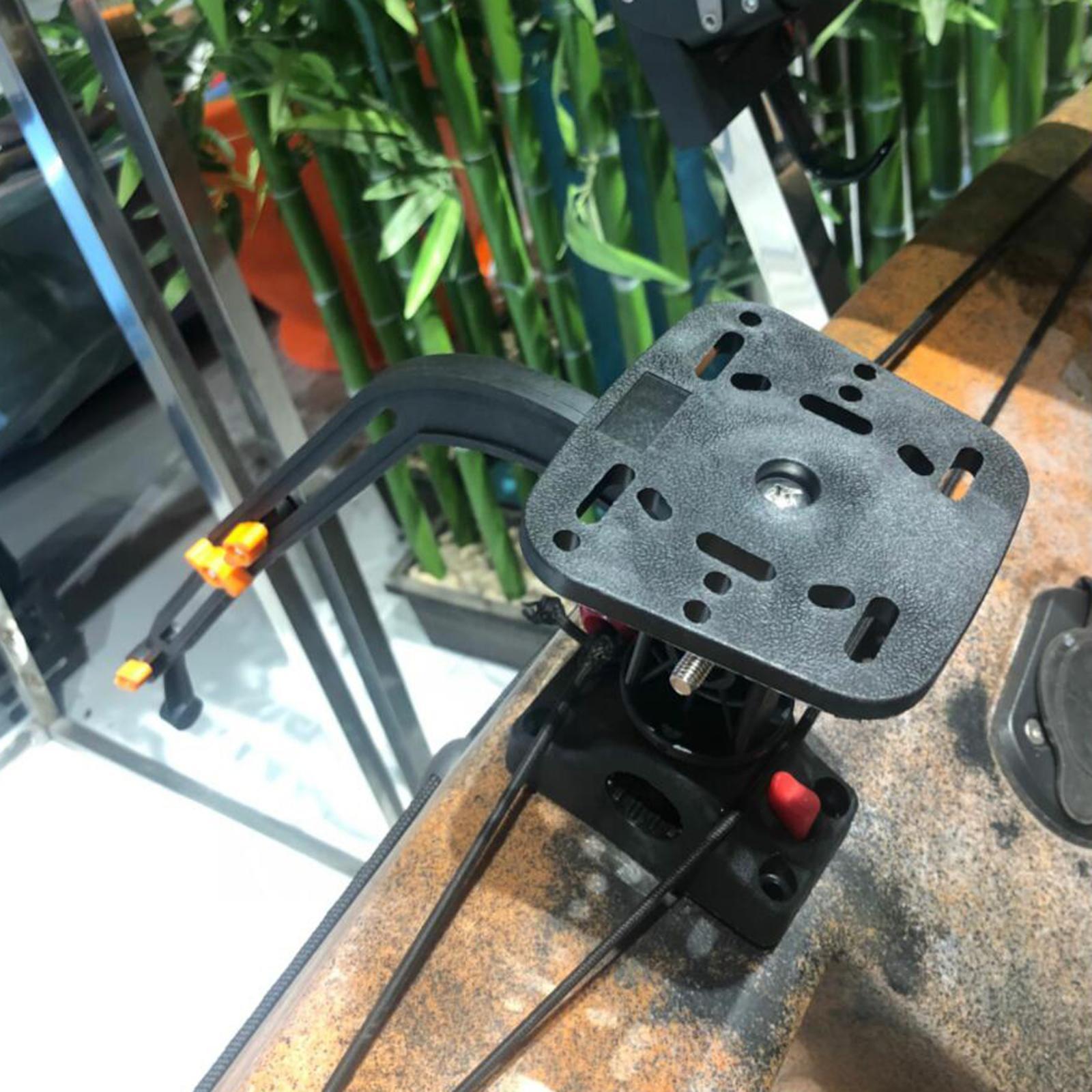 Fish  Mount Bracket Transducer Mounting Arm Mounting Plate Marine Electronic Fish  Mount Ball Base for Kayak Yacht Accessories