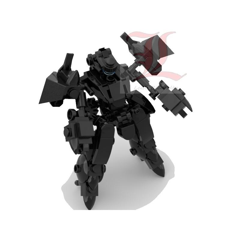 Đồ chơi lắp ráp Robot Moc Mech Godz