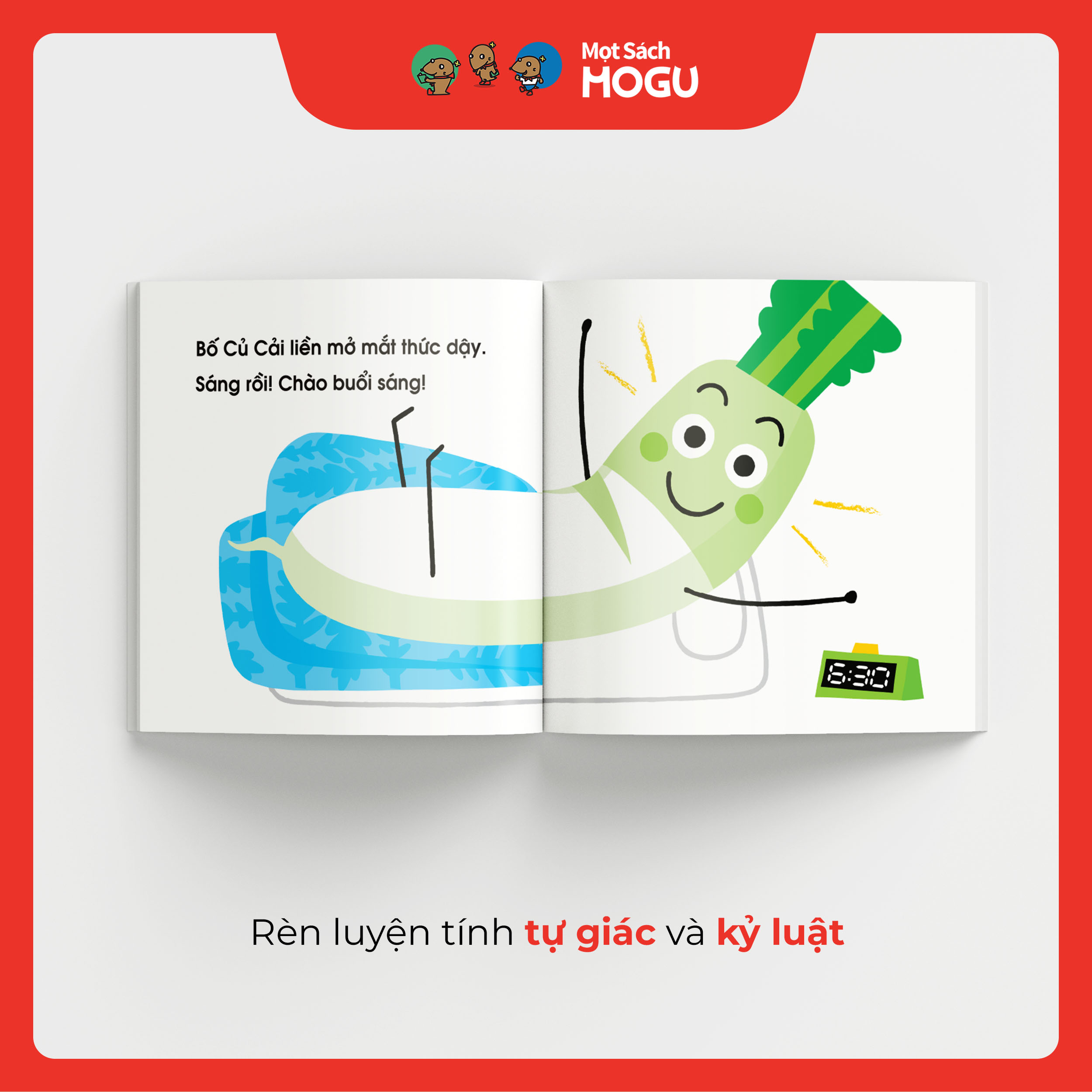 Truyện Ehon bé 1-2-3 tuổi - Chào buổi sáng