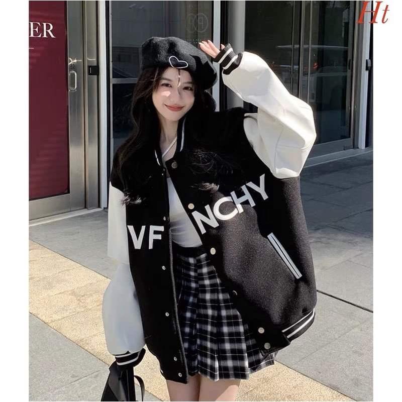 Áo bomber phối tay CIV H2A788