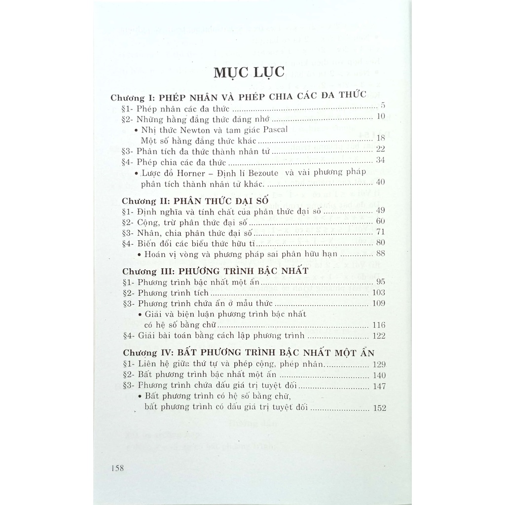 Sách Học Tốt Toán 8 - Toán Hay Và Khó Đại Số (Theo Chương Trình Giáo Dục Phổ Thông Mới)