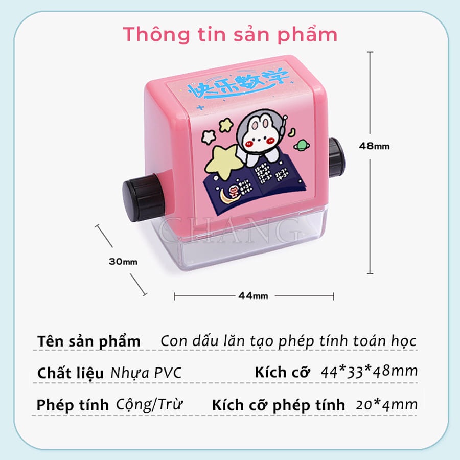 Con Lăn Tạo Phép Tính Cộng Trừ Cho Học Sinh Tiện Lợi Trong Phạm Vi 100 - Hàng Loại 1 - Chính Hãng MINIIN