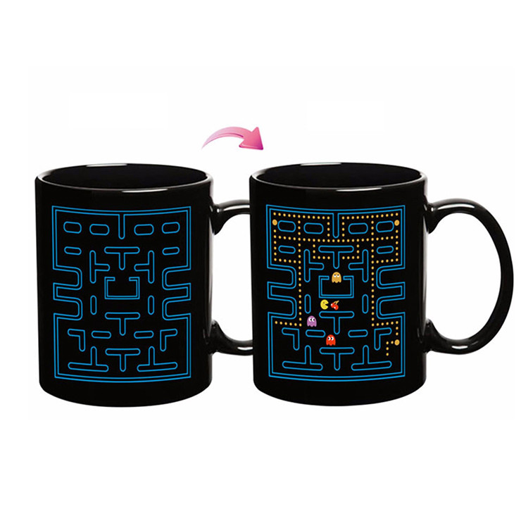 Ly đổi màu game Pac-Man (Màu đen)