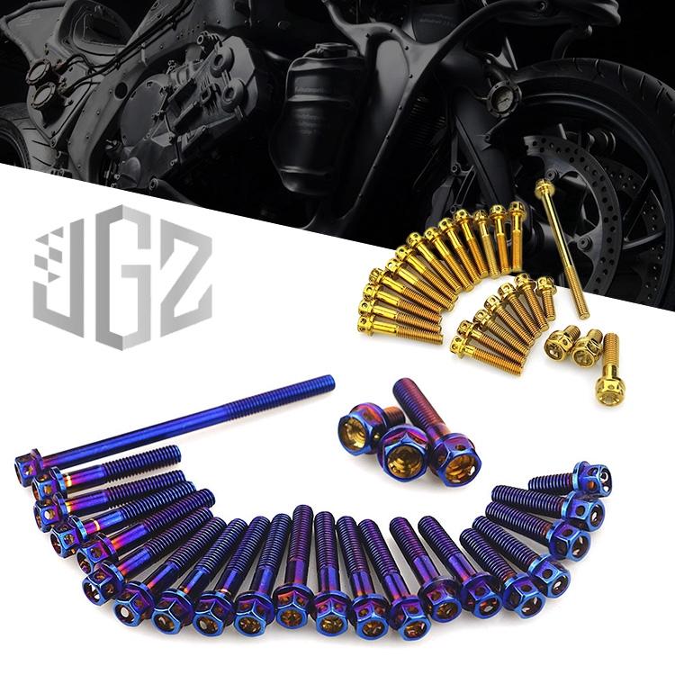 Bộ ốc máy kiểu vương niệm Motorcycle Crankcase Screw Engine Screw For Honda CLACK125 All Year