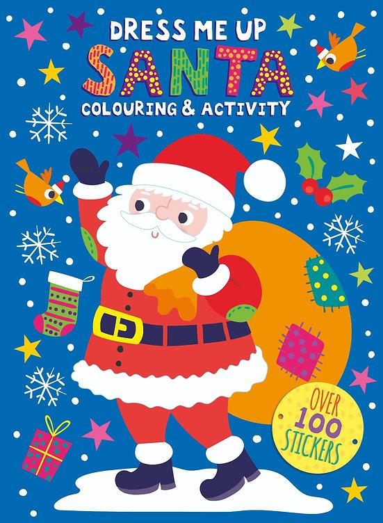 Dress Me Up Colouring &amp; Activity Book - Santa