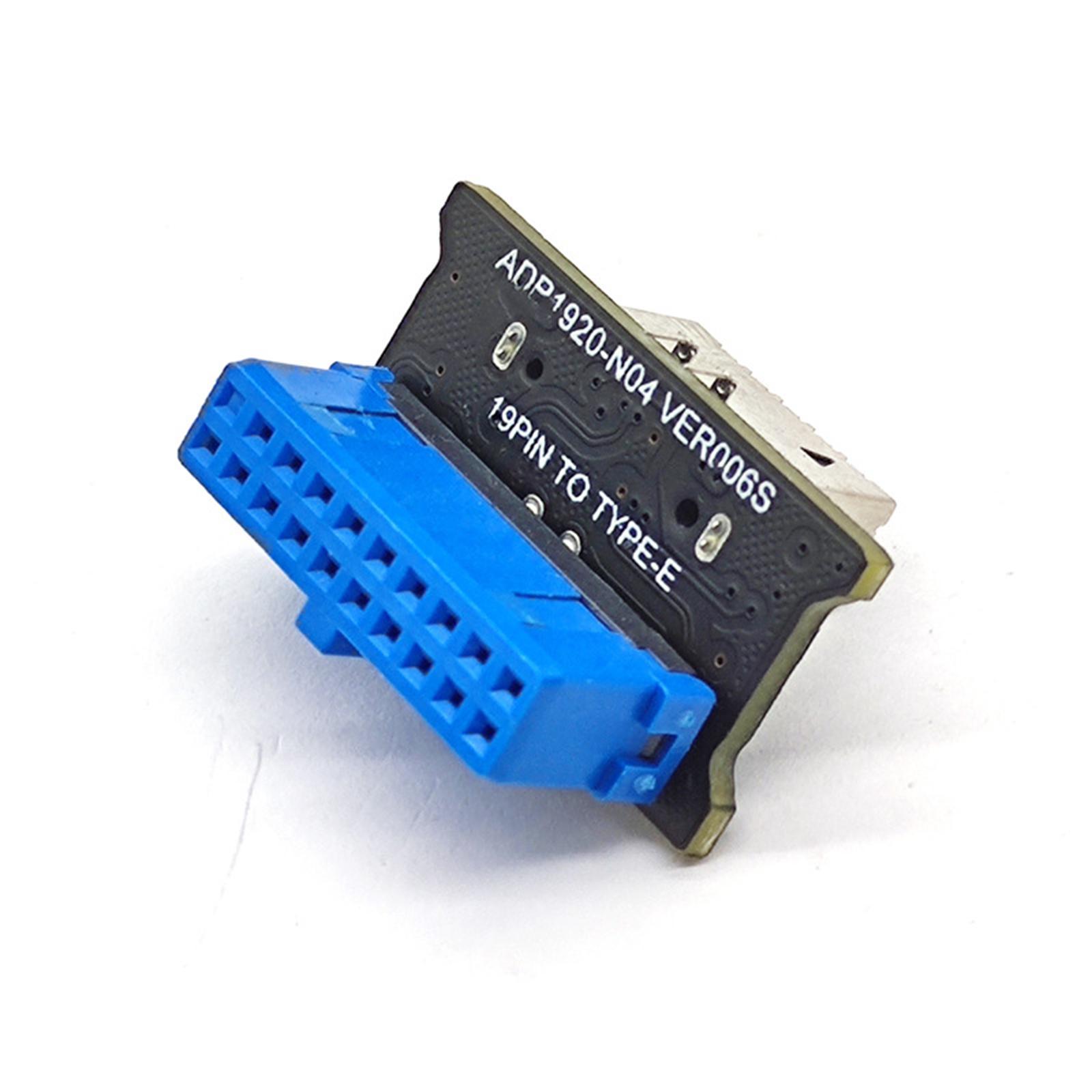 Mainboard USB 3.0 19PIN to 3.1 Type-° Converter  19 Pin