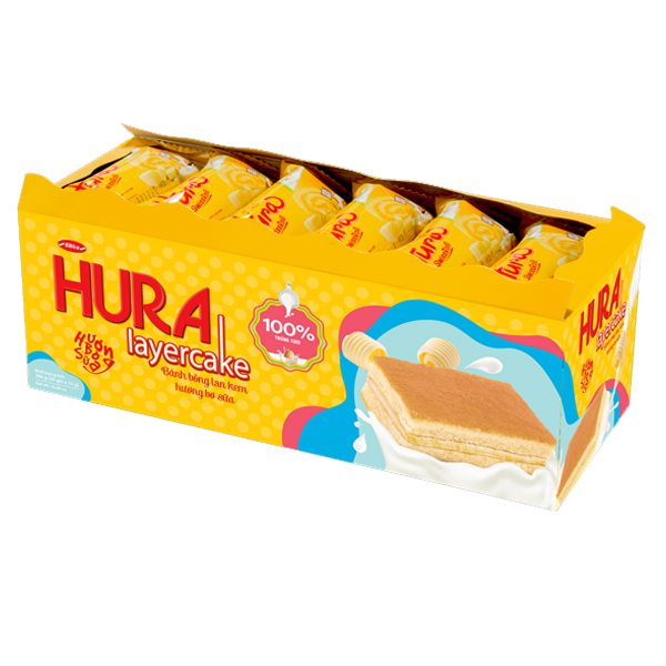 Bánh Hura Bơ Sữa Hộp Demi Bibica (300g)