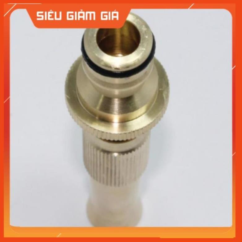 Bộ dây vòi xịt nước rửa xe, tưới cây . tăng áp 3 lần, loại 3m, 5m 206587Vđầu đồng, cút đồng, d.vàng