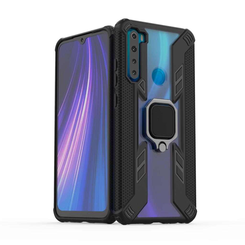 Ốp lưng Xiaomi Redmi Note 8 iRON MAN IRING TRONG SUỐT Nhựa PC cứng viền dẻo chống sốc
