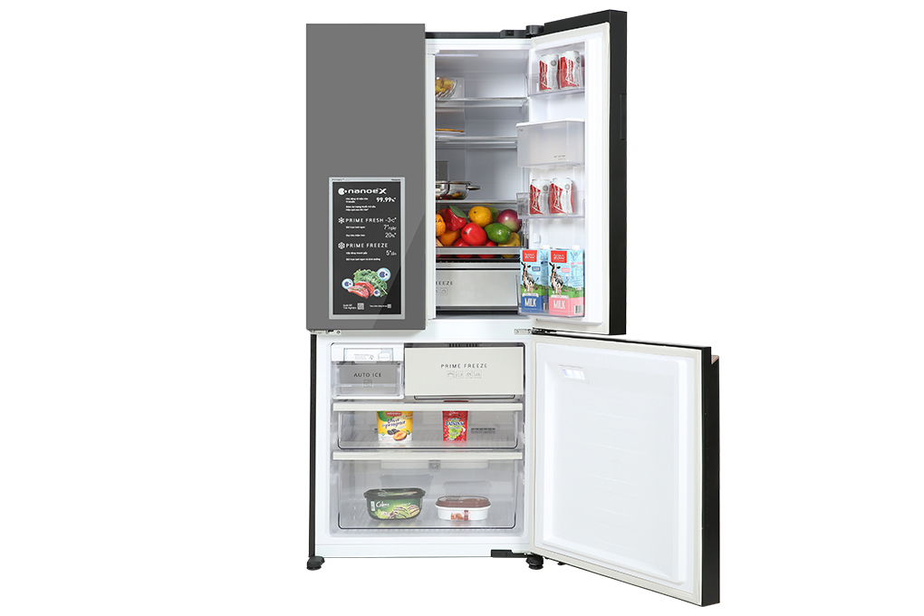 Tủ lạnh Panasonic NR-CW530XMMV 3 cửa 495 Lấy nước ngoài, Làm đá tự động, Hàng chính hãng, chỉ giao Tại Hà Nội