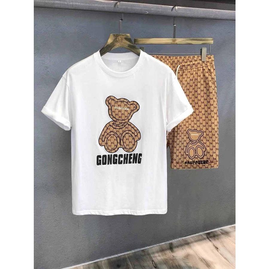 Đồ Bộ Thể Thao Nam Nữ GẤU GC - Set Quần Áo bốn mùa đẹp cao cấp mặc nhà đi chơi thoải mái 03