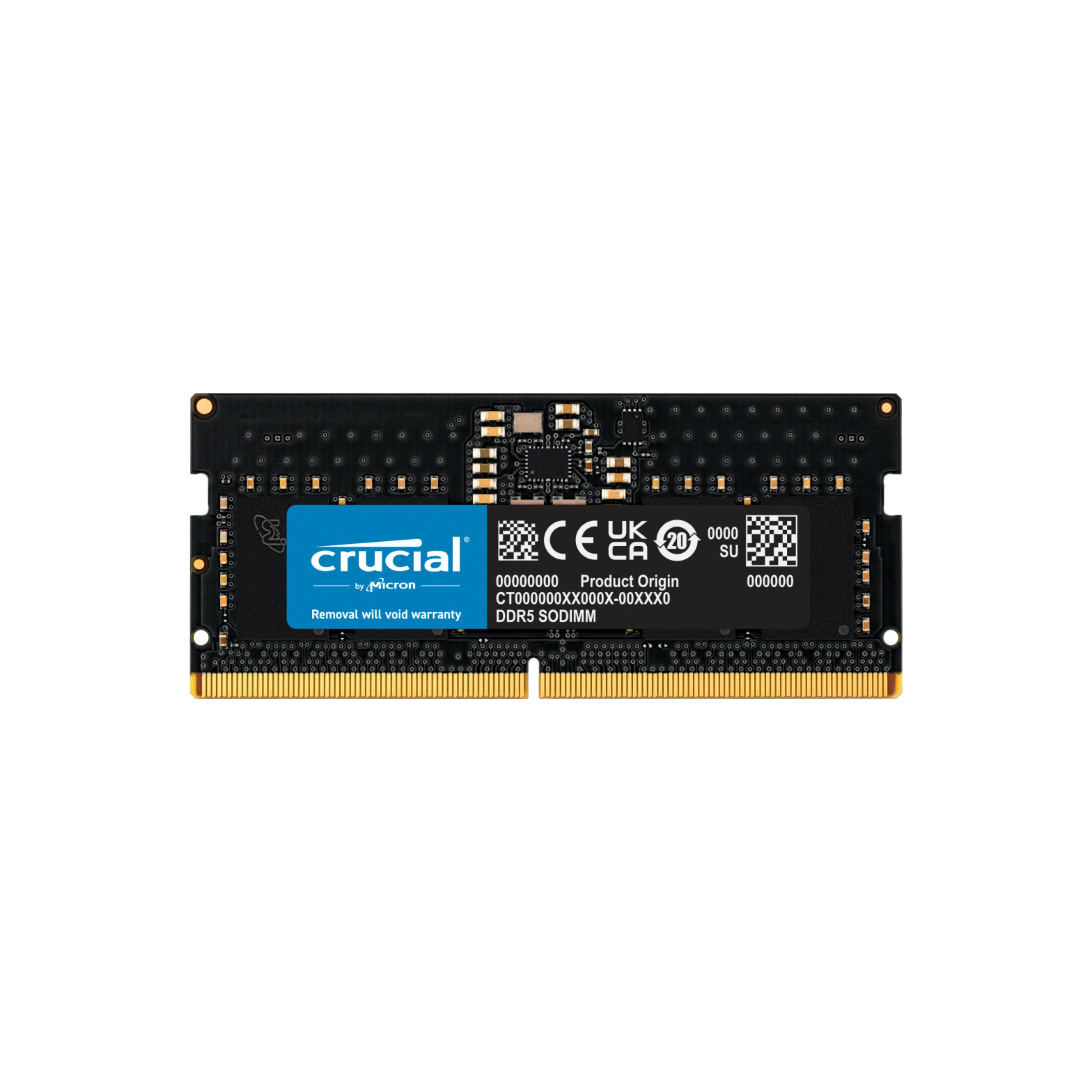 Ram Laptop Crucial DDR5 32GB Bus 5200 - CT32G52C42S5 - Hàng chính hãng