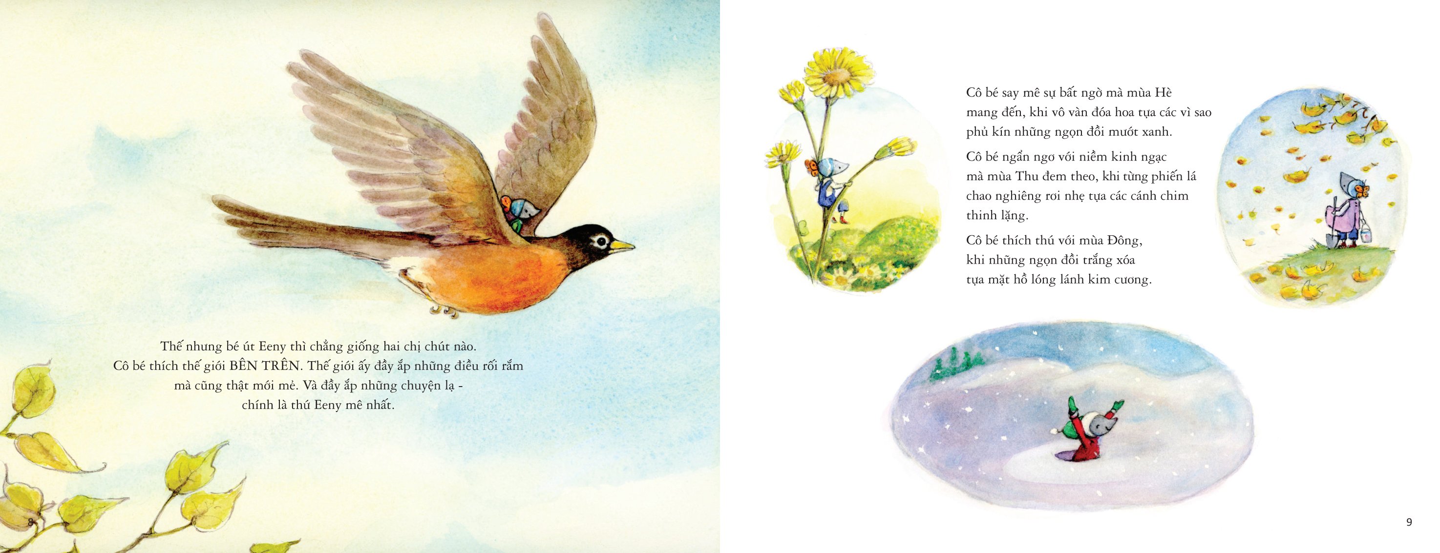 Sách Bước Ra Thế Giới Rực Rỡ - Các Nàng Chuột Chũi Eeny, Meeny, Miney