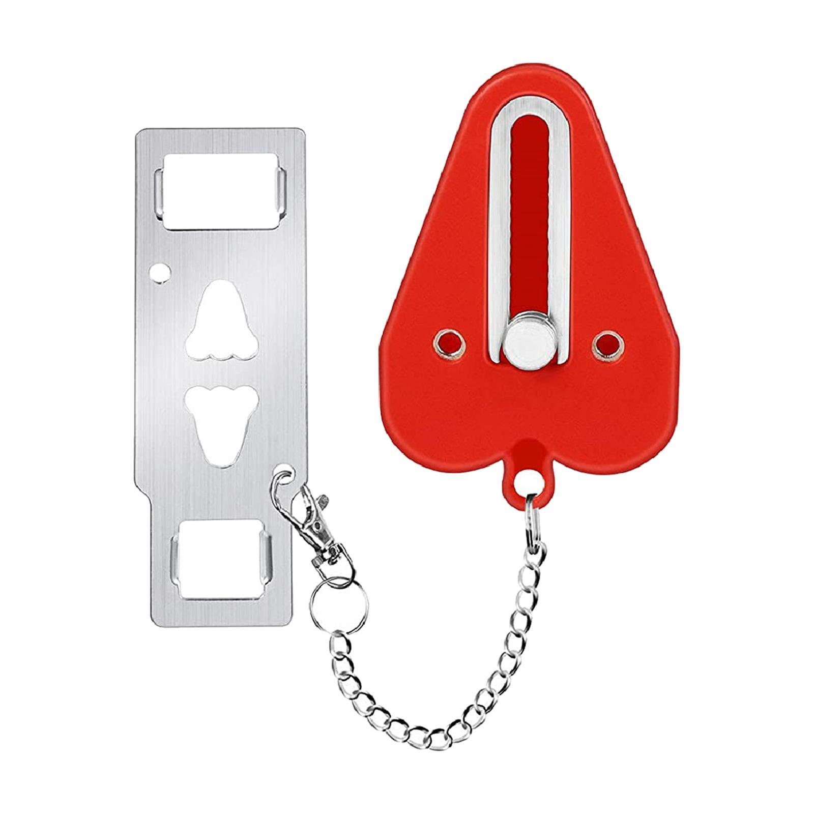Anti- Security Portable Door Lock for Safety Personal No Drill Room