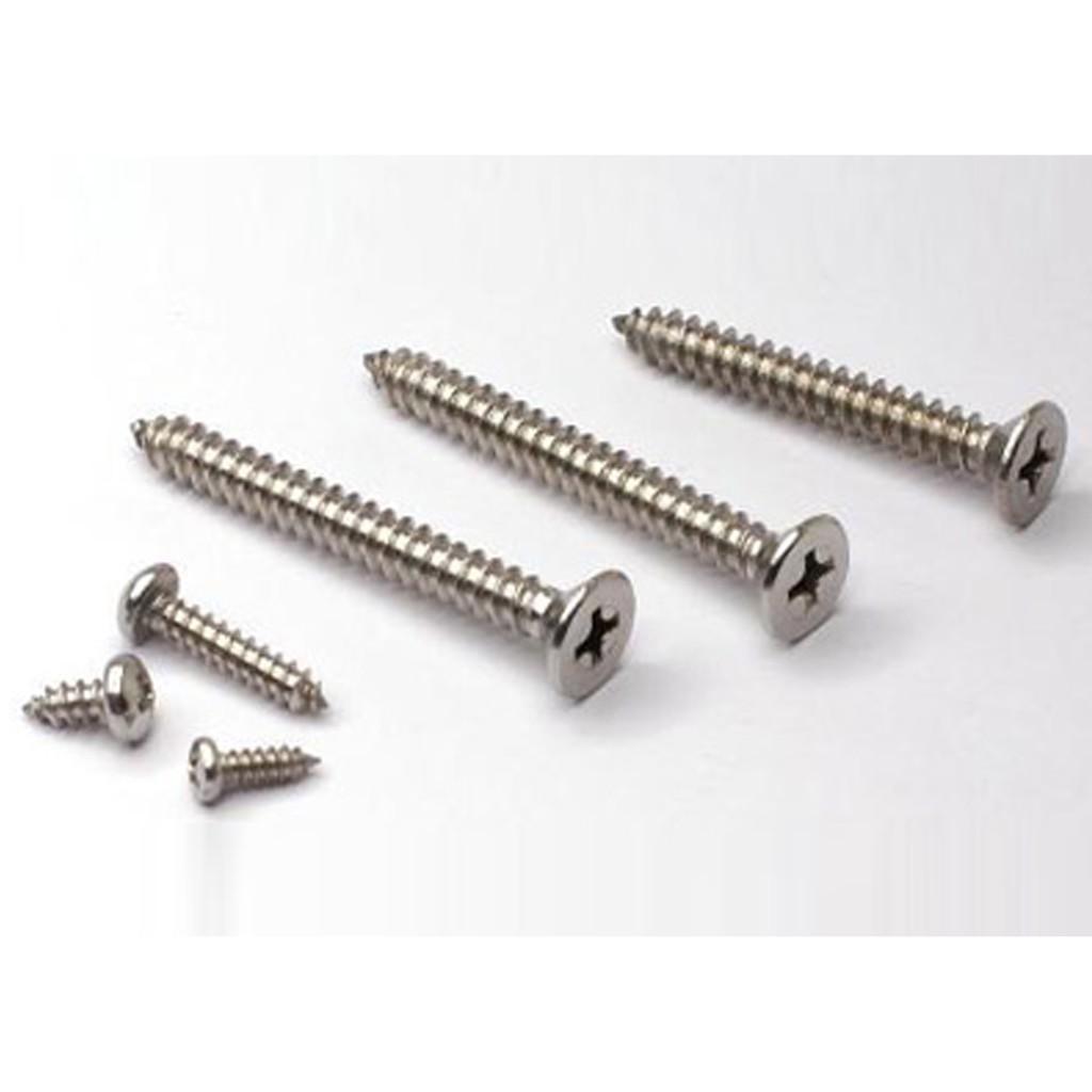 Vít chìm inox 304 bắt gỗ, tắc kê nhựa