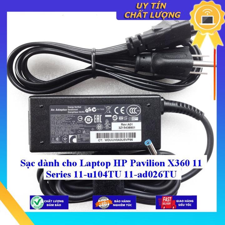 Sạc dùng cho Laptop HP Pavilion X360 11 Series 11-u104TU 11-ad026TU - Hàng Nhập Khẩu New Seal
