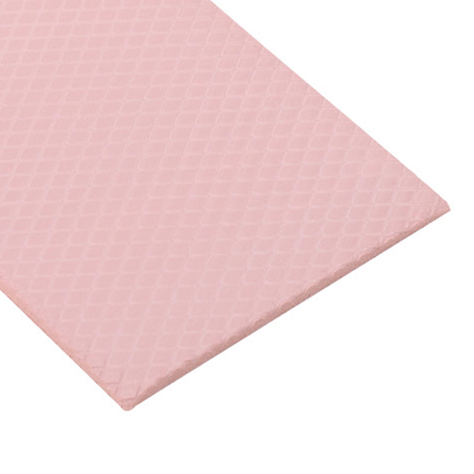 Silicone Thermal Pad 15W/ GPU CPU PC Heat Sink LED Cooling 1.0mm