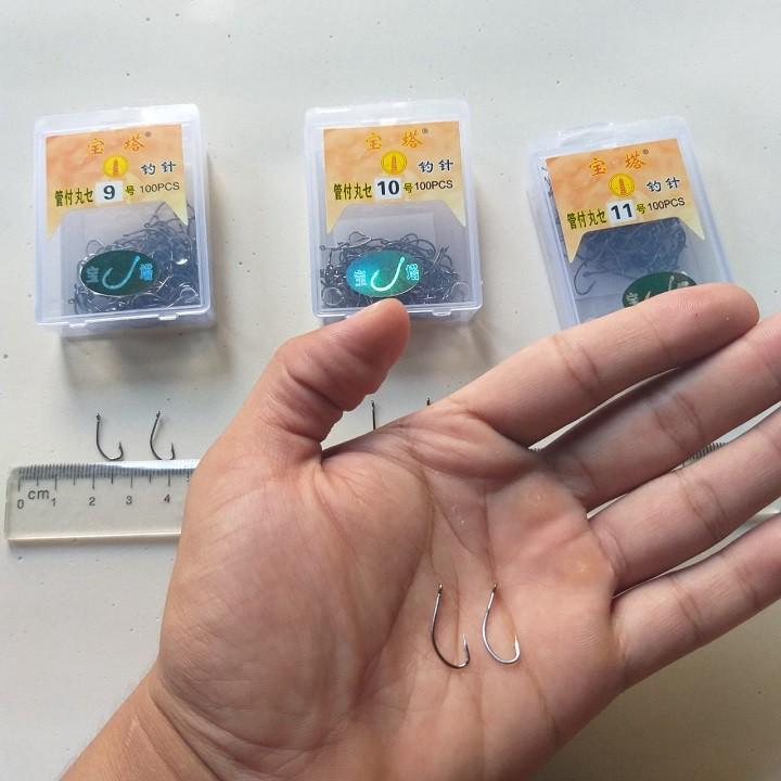 Lưỡi câu cá Tháp Vàng đủ size siêu bén