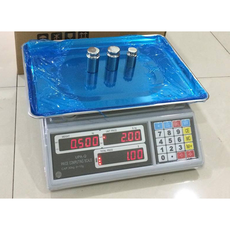 Cân Điện Tử UPA-Q 30Kg Kết Nối với Phần Mềm Bán Hàng