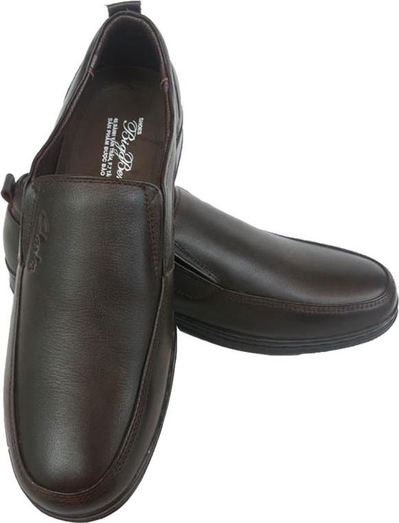 Giày Mọi Nam BIGGBEN Da Bò Thật GM72
