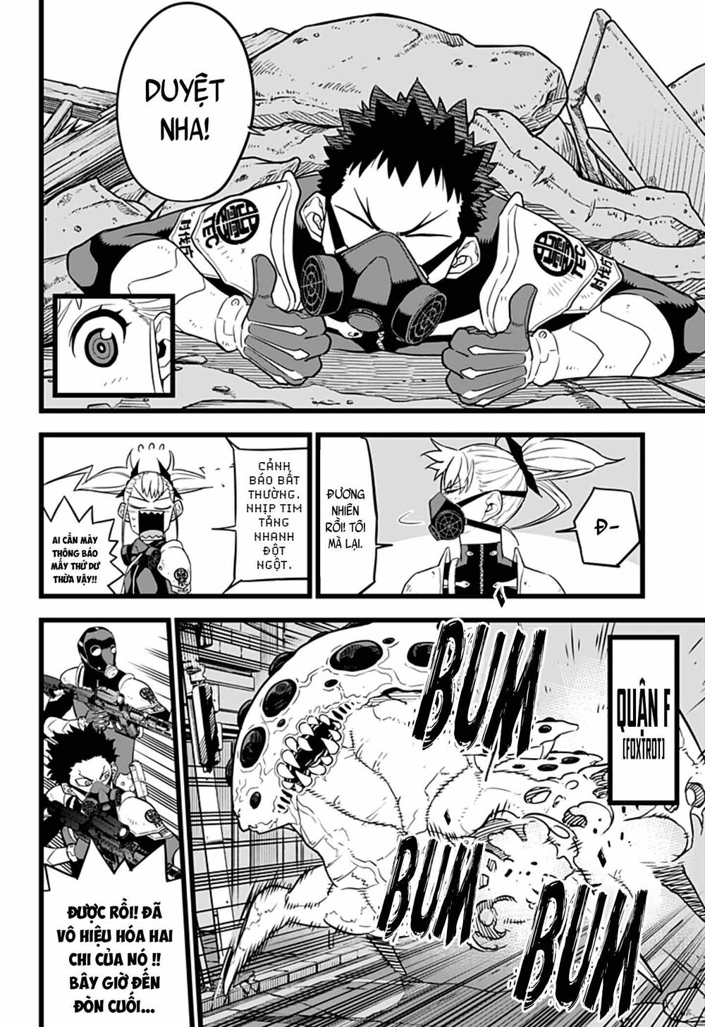 hôm nay - tôi hóa kaiju chapter 13 7