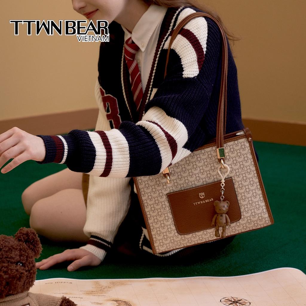 Túi tote da TTWN BEAR TN2939 đeo chéo thời trang công sở TTWN BEAR