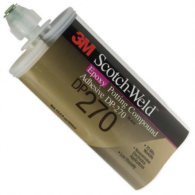 Keo Cường Lực Cao 3M Scotch-Weld DP270, Màu Đen, 48.5 mL, 12 Chai/Thùng