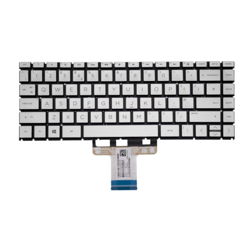 Bàn phím cho Laptop HP Pavilion 14-CE Series - Màu trắng bạc