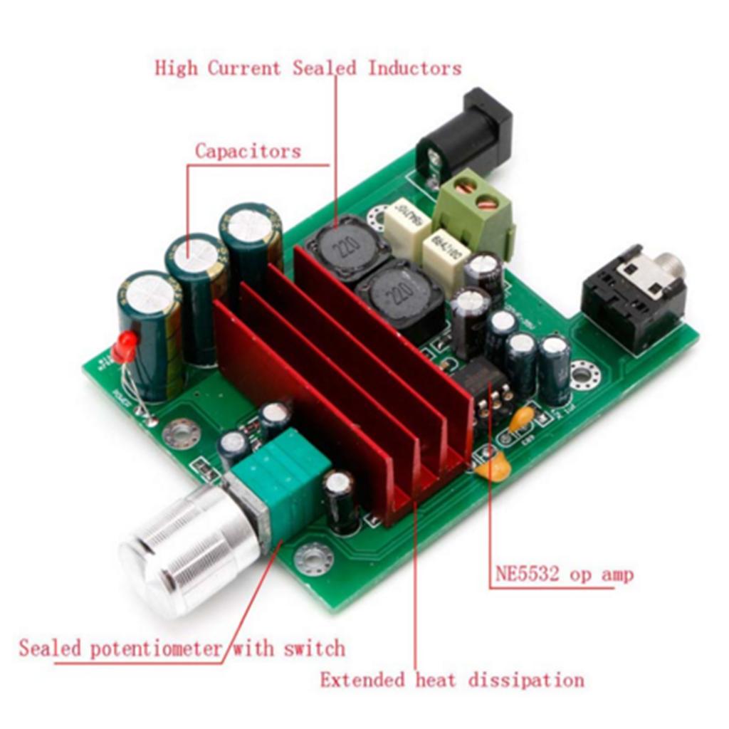TPA3116D2 Digital Power Amplifier Control Board Subwoofer Amplifier Board