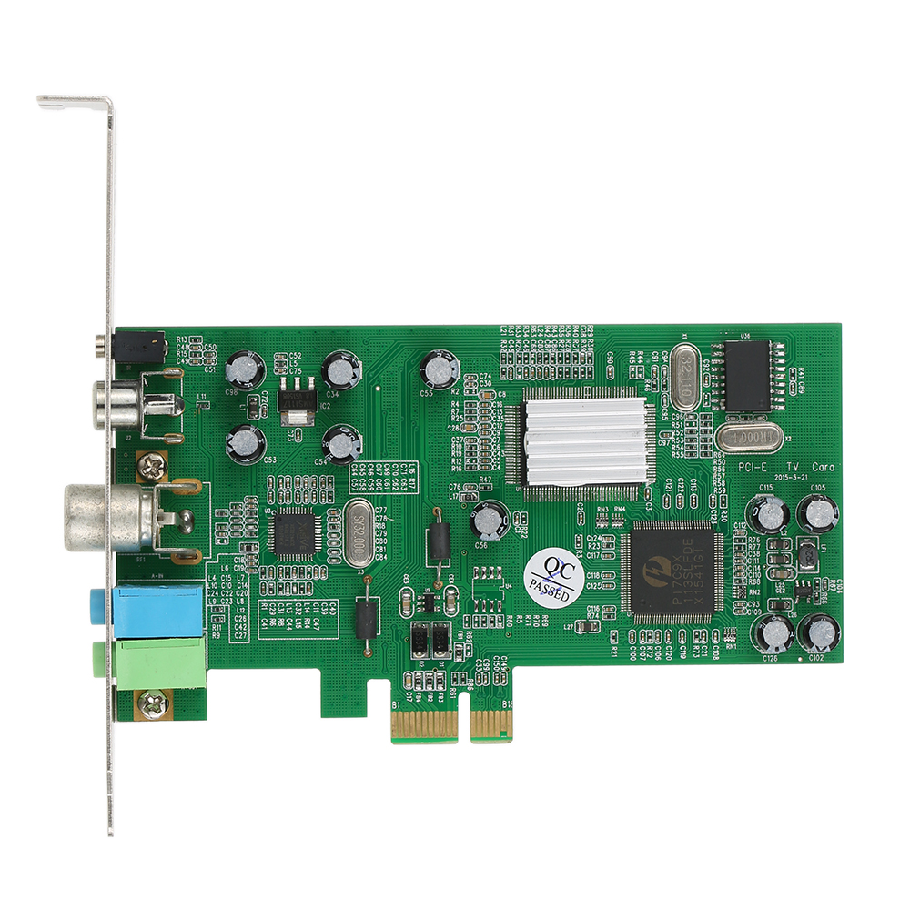 Bộ dò TV bên trong PCI-E ghi hình MPEG Video DVR PAL BG PAL I NTSC SECAM PC PCI-E