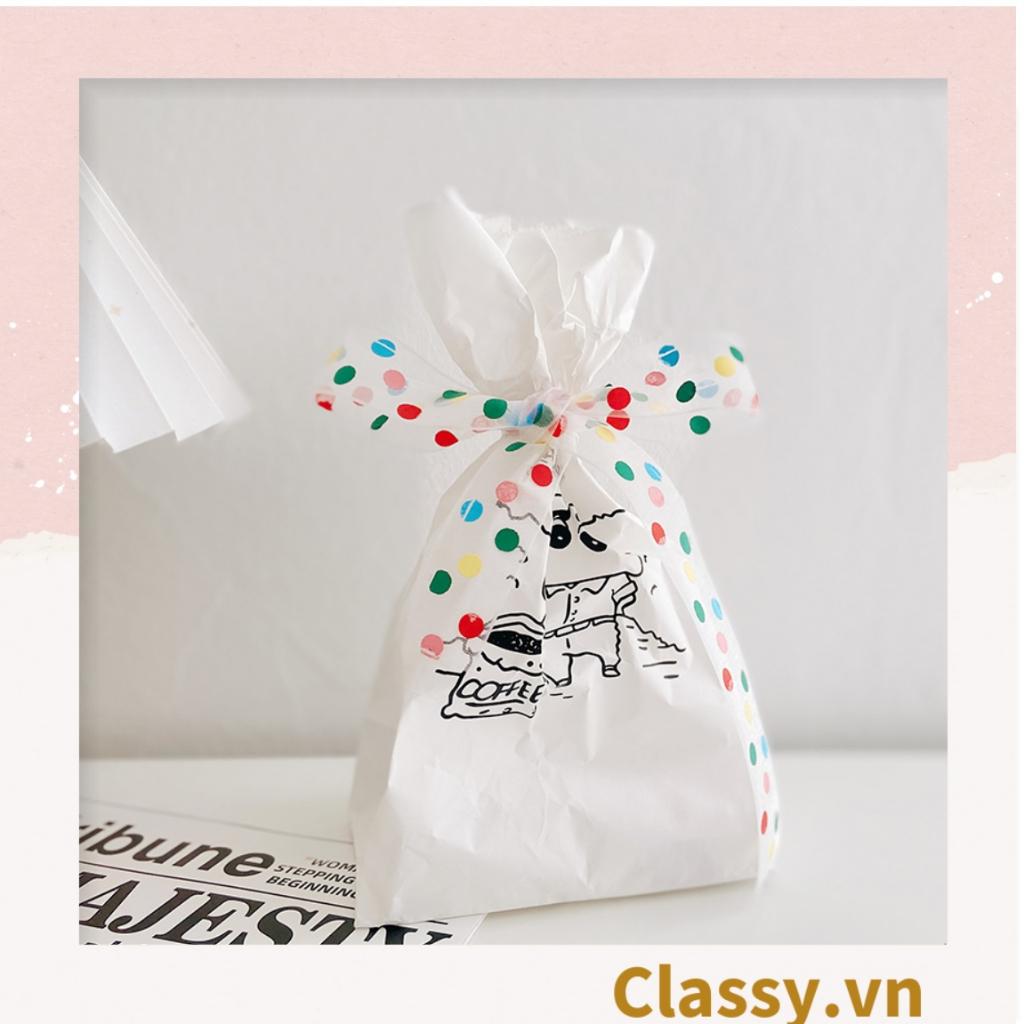 Classy Ruy băng vải dài 1m, chất liệu dày dặn, họa tiết dễ thương Q1636