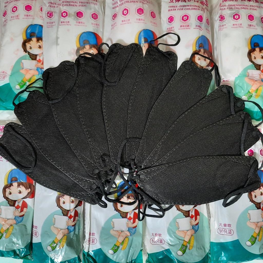 SET 10 CÁI Khẩu trang y tế 4D KF94 Trẻ em học sinh tiểu học cấp 1 giúp ngăn vi khuẩn 95% chuẩn KN95