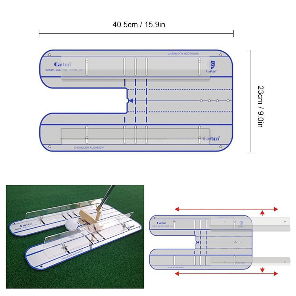 Khuôn căng chỉnh đánh golf Golf Putting Mirror Alignment