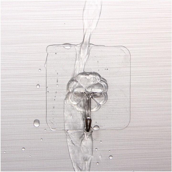 Móc Dán Tường Siêu Dính Chịu Lực Treo Đồ, Quần Áo - Móc Treo Nhà Tắm Nhà Bếp - Móc Thảm Treo Tường