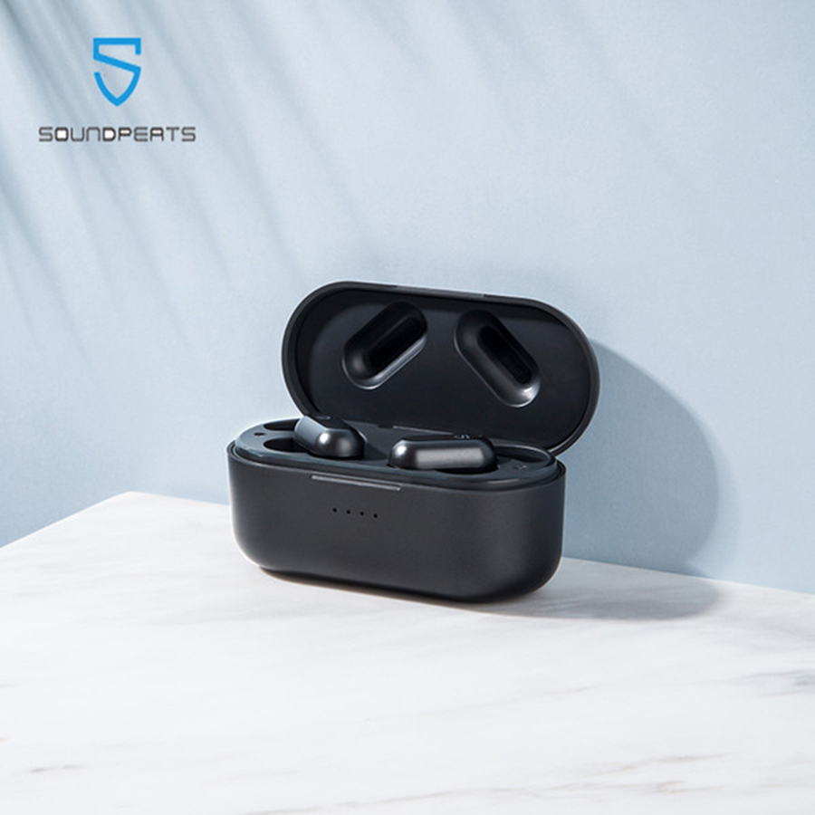 Tai nghe bluetooth TrueWireless Earbuds SOUNDPEATS TrueGine2 Bluetooth V5.0, thời gian nghe nhạc 7h - Hàng chính hãng