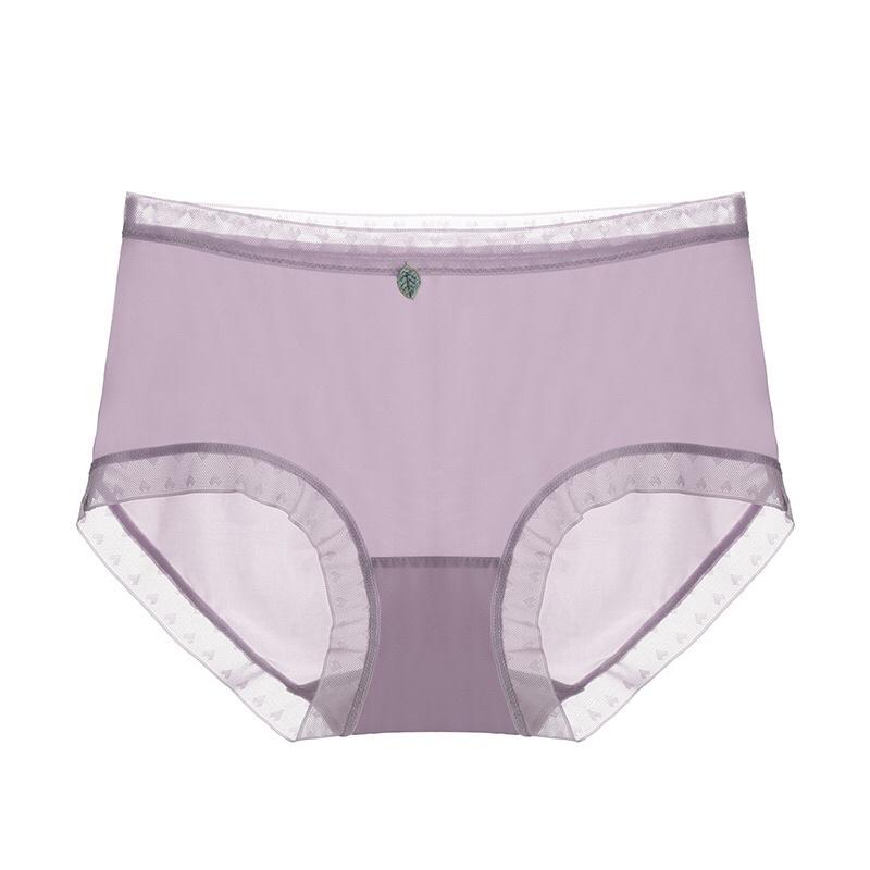 Quần lót nưx tơ lụa Violet cạp cao, chất siêu mềm, mỏng nhẹ
