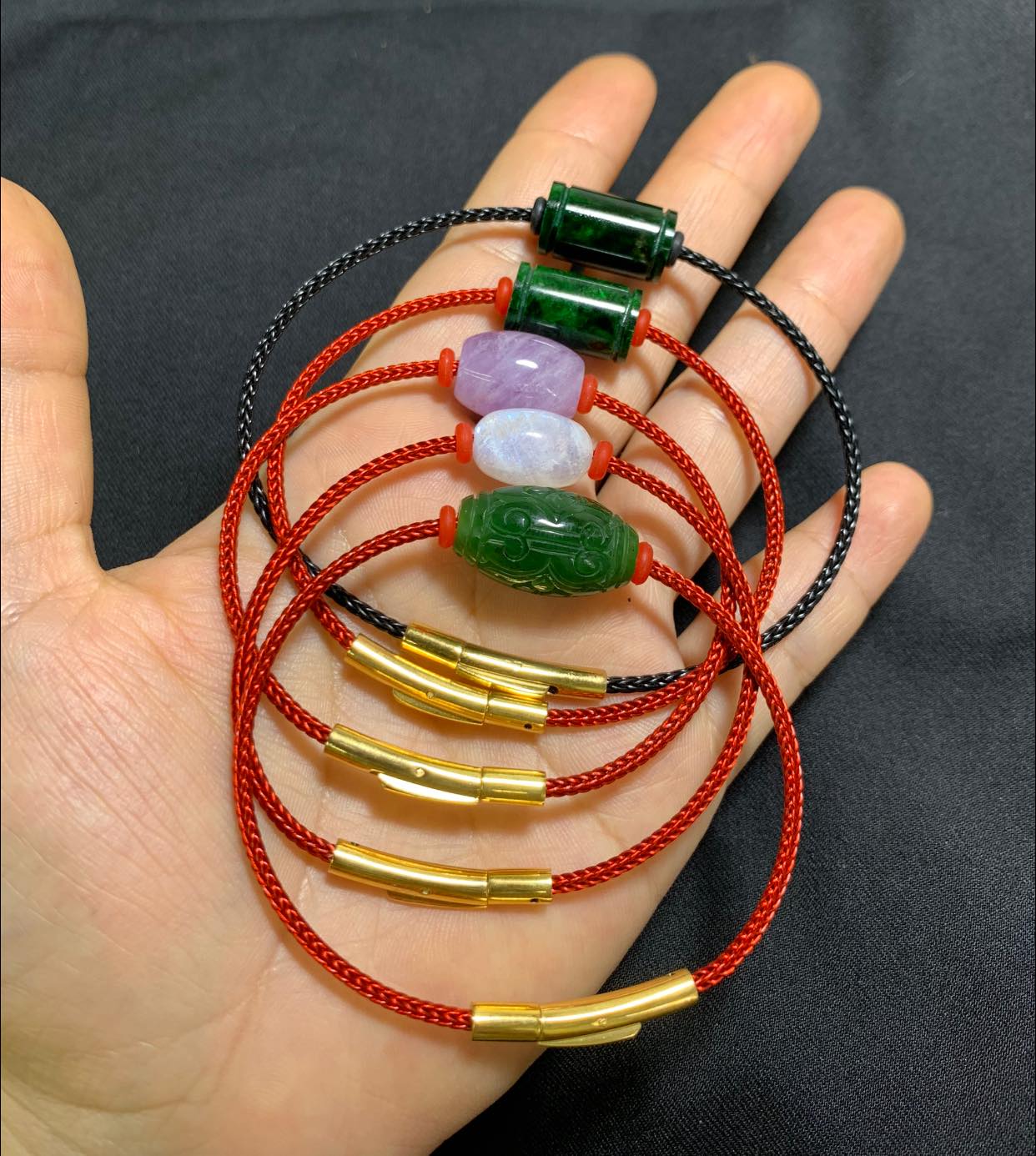 Vòng tay lu thống, vòng tay phong thuỷ các mẫu