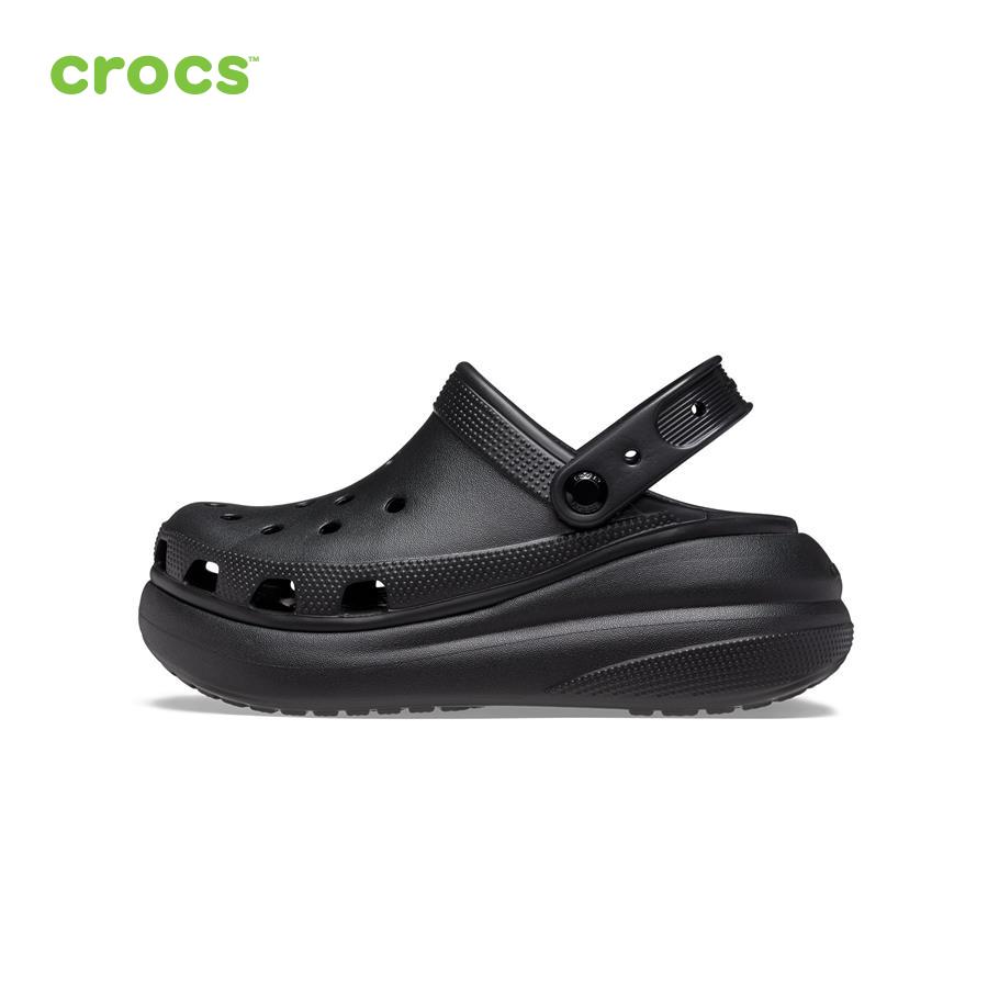 Giày lười unisex Crocs FW Classic Clog U Crush Black - 207521-001