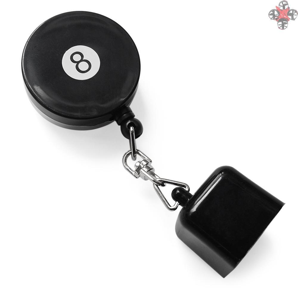 TOP Cue Chalk Clip Snooker Billiards Chalk Holder Retractable Chalk Holder Pool Cue Chalk Case with Clip