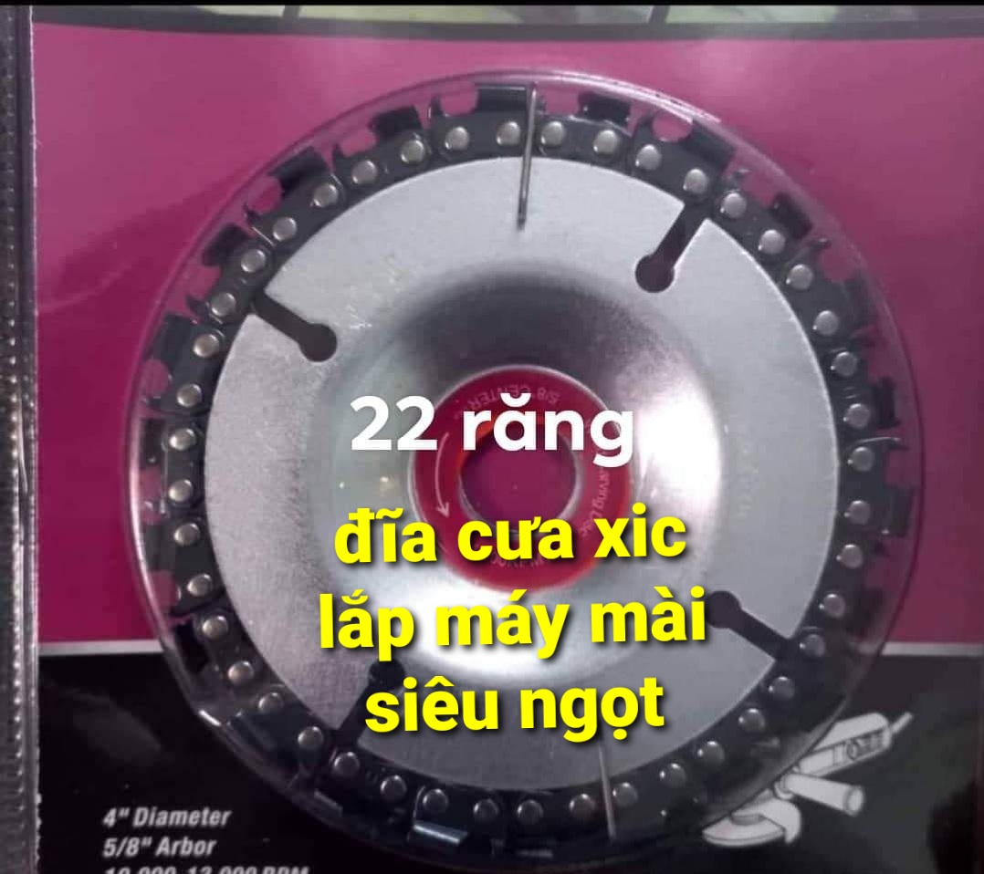 Đĩa cưa xic lắp máy mài
