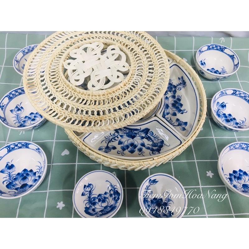 BỘ KHAY MÂY KÈM BÁT CƠM NHỎ